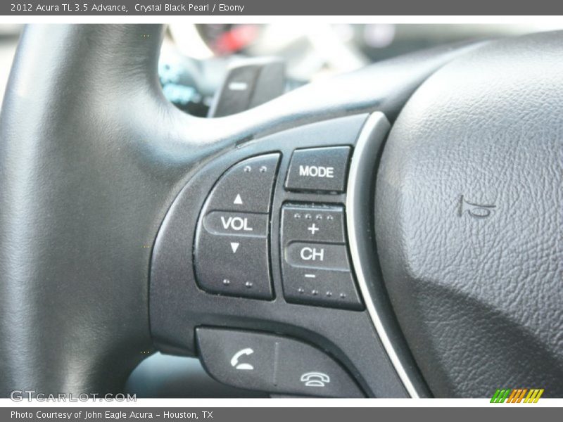Crystal Black Pearl / Ebony 2012 Acura TL 3.5 Advance