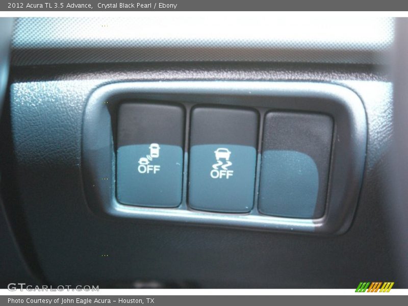 Crystal Black Pearl / Ebony 2012 Acura TL 3.5 Advance