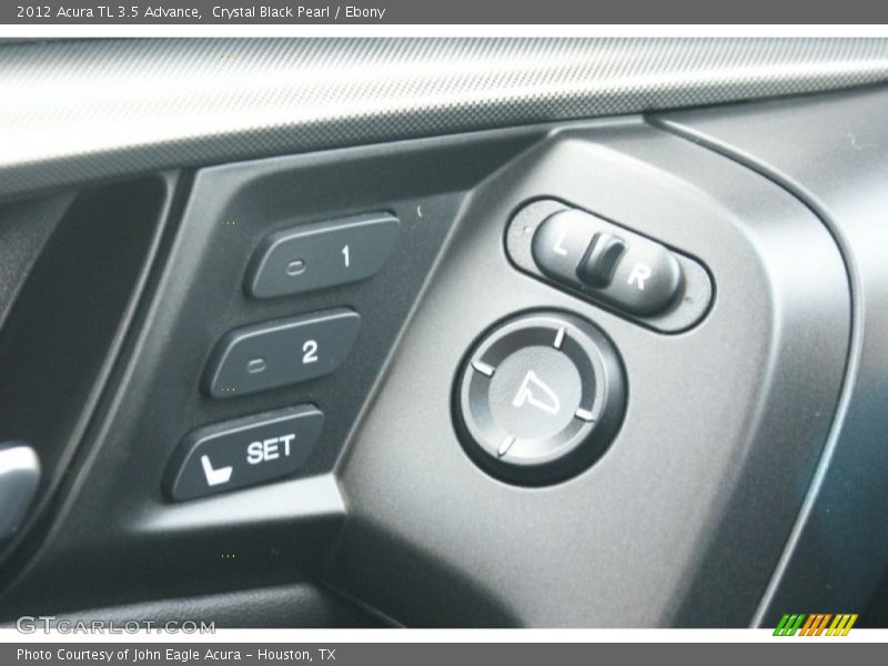 Crystal Black Pearl / Ebony 2012 Acura TL 3.5 Advance