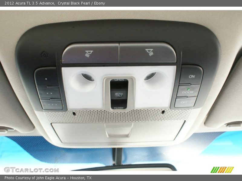Crystal Black Pearl / Ebony 2012 Acura TL 3.5 Advance