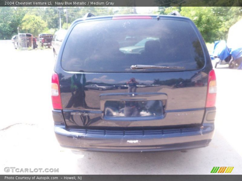 Navy Blue Metallic / Medium Gray 2004 Chevrolet Venture LS