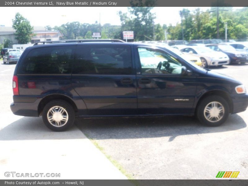 Navy Blue Metallic / Medium Gray 2004 Chevrolet Venture LS