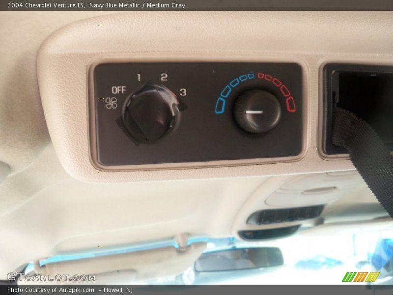 Navy Blue Metallic / Medium Gray 2004 Chevrolet Venture LS