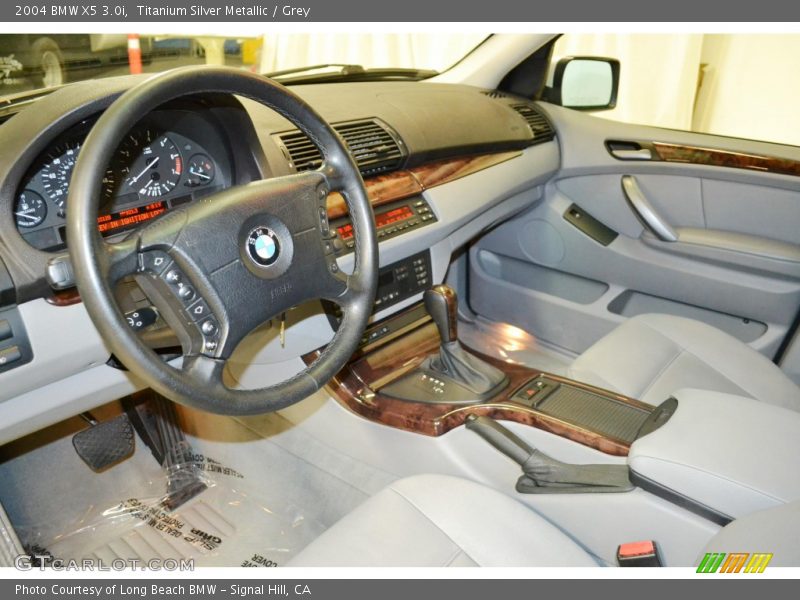  2004 X5 3.0i Grey Interior