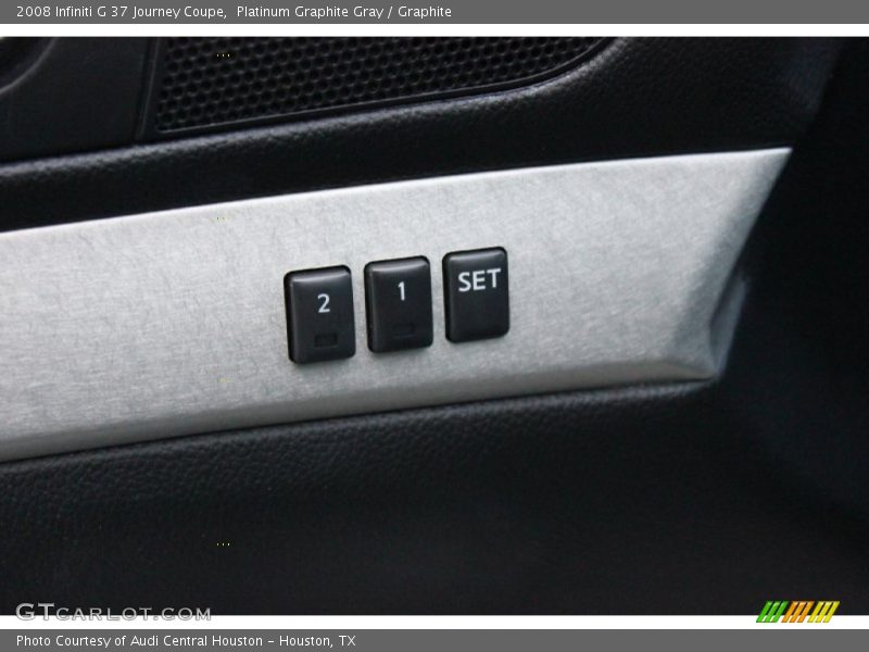 Platinum Graphite Gray / Graphite 2008 Infiniti G 37 Journey Coupe