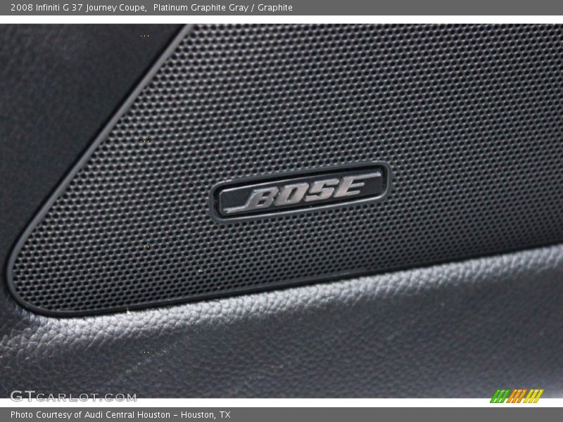 Platinum Graphite Gray / Graphite 2008 Infiniti G 37 Journey Coupe