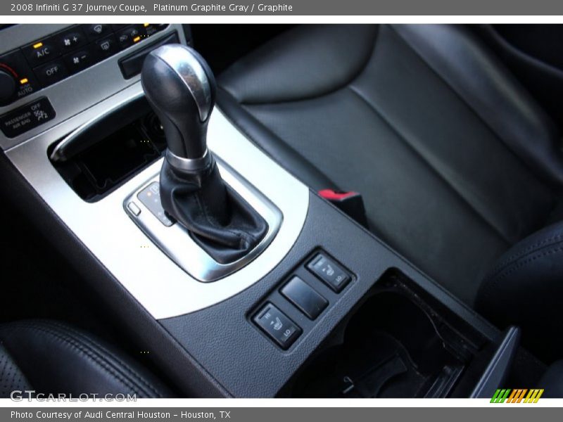Platinum Graphite Gray / Graphite 2008 Infiniti G 37 Journey Coupe