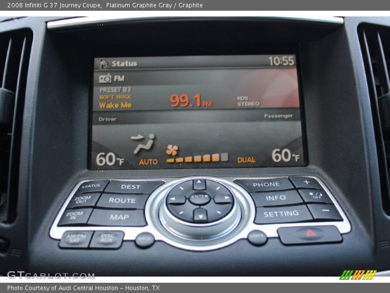 Platinum Graphite Gray / Graphite 2008 Infiniti G 37 Journey Coupe
