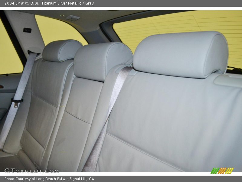 Titanium Silver Metallic / Grey 2004 BMW X5 3.0i