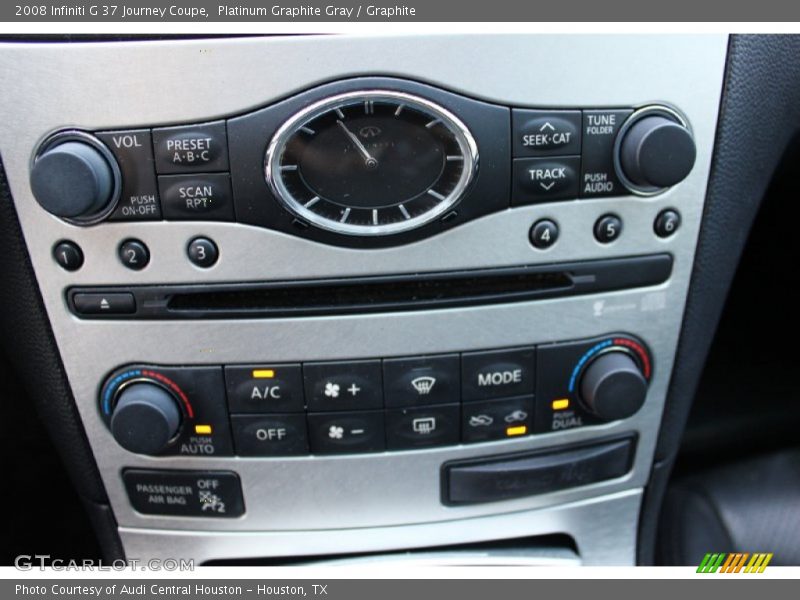 Platinum Graphite Gray / Graphite 2008 Infiniti G 37 Journey Coupe