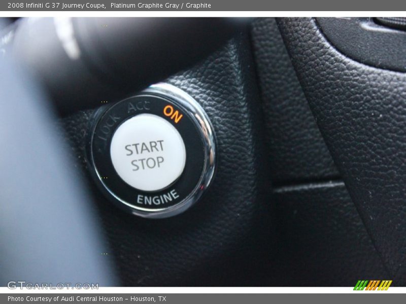 Platinum Graphite Gray / Graphite 2008 Infiniti G 37 Journey Coupe