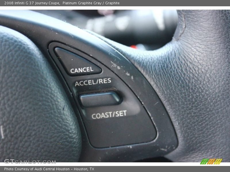 Platinum Graphite Gray / Graphite 2008 Infiniti G 37 Journey Coupe