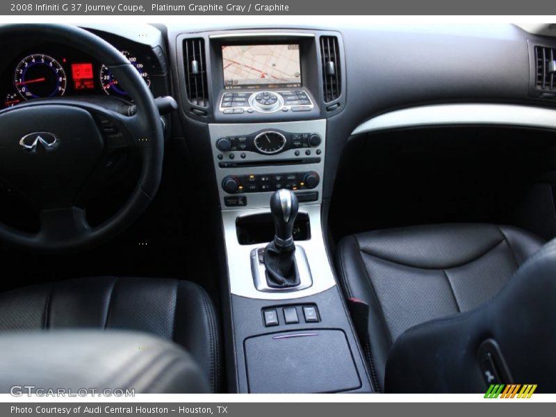Platinum Graphite Gray / Graphite 2008 Infiniti G 37 Journey Coupe