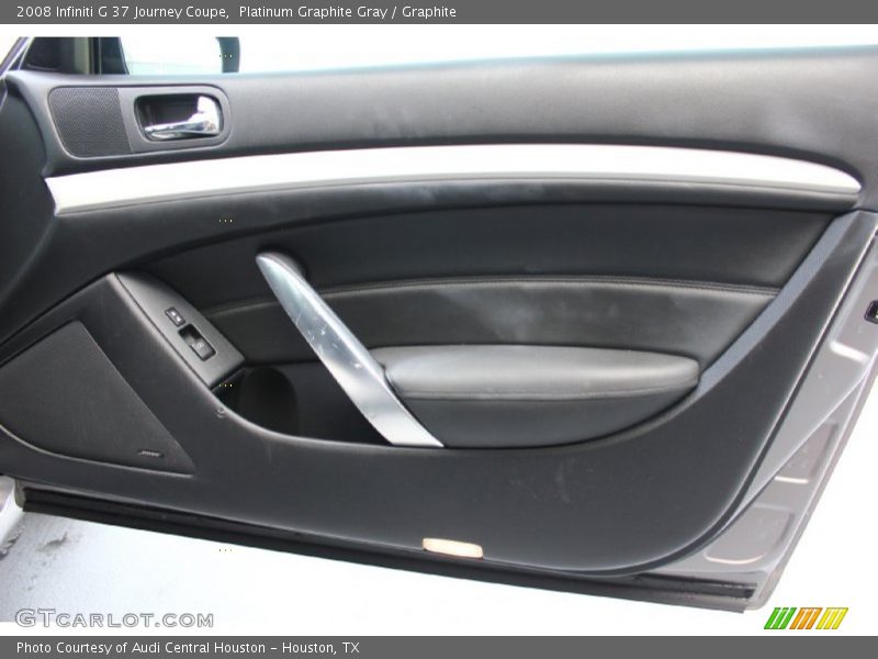Platinum Graphite Gray / Graphite 2008 Infiniti G 37 Journey Coupe