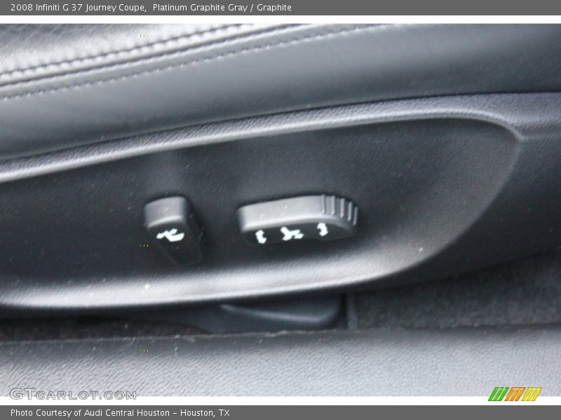 Platinum Graphite Gray / Graphite 2008 Infiniti G 37 Journey Coupe