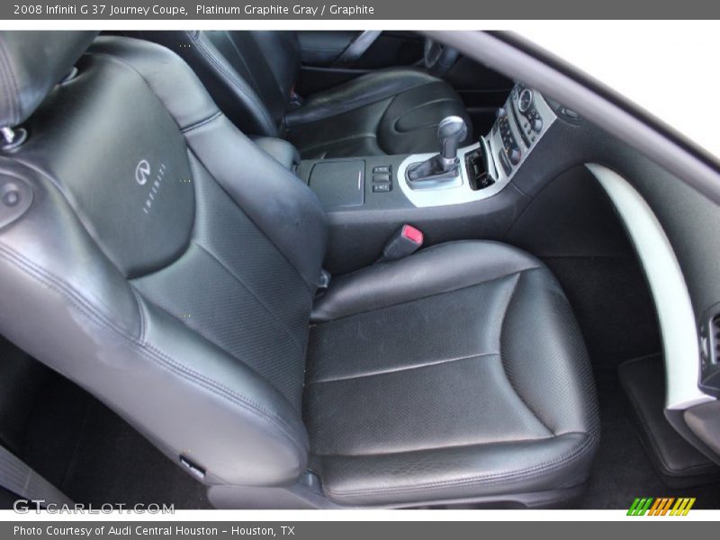 Platinum Graphite Gray / Graphite 2008 Infiniti G 37 Journey Coupe
