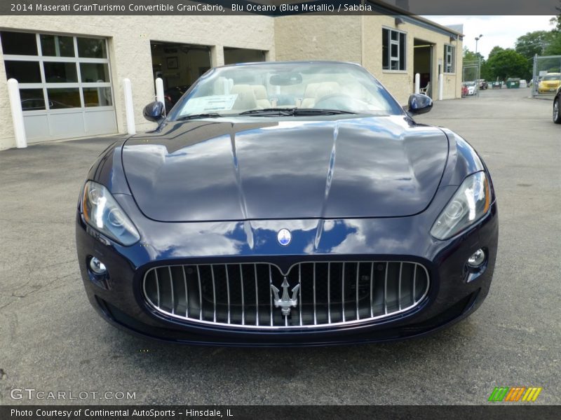 Blu Oceano (Blue Metallic) / Sabbia 2014 Maserati GranTurismo Convertible GranCabrio