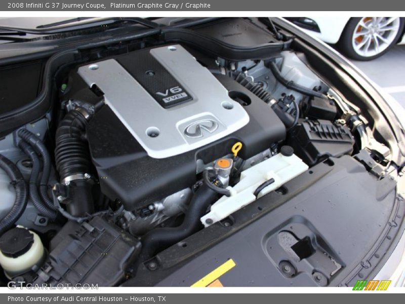 Platinum Graphite Gray / Graphite 2008 Infiniti G 37 Journey Coupe