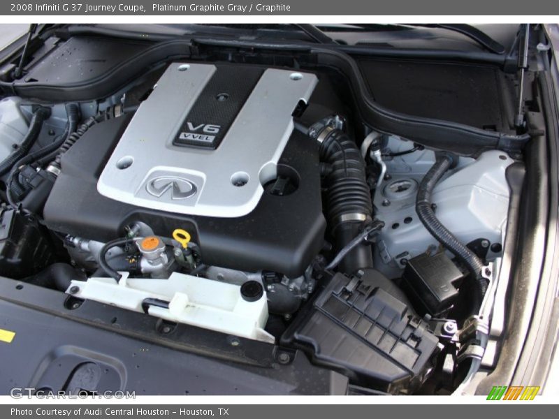 Platinum Graphite Gray / Graphite 2008 Infiniti G 37 Journey Coupe