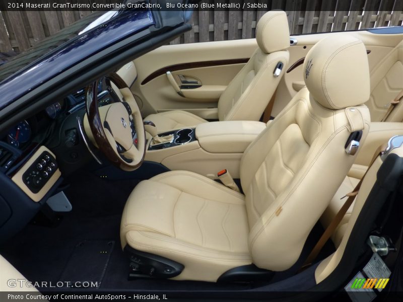  2014 GranTurismo Convertible GranCabrio Sabbia Interior