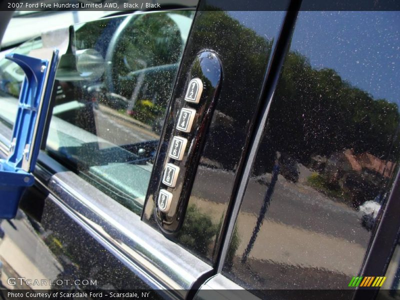 Black / Black 2007 Ford Five Hundred Limited AWD