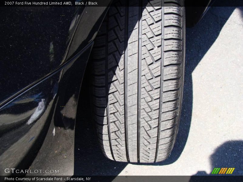 Black / Black 2007 Ford Five Hundred Limited AWD
