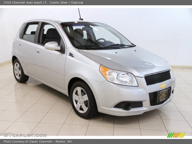 Cosmic Silver / Charcoal 2009 Chevrolet Aveo Aveo5 LT
