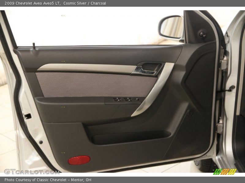 Cosmic Silver / Charcoal 2009 Chevrolet Aveo Aveo5 LT