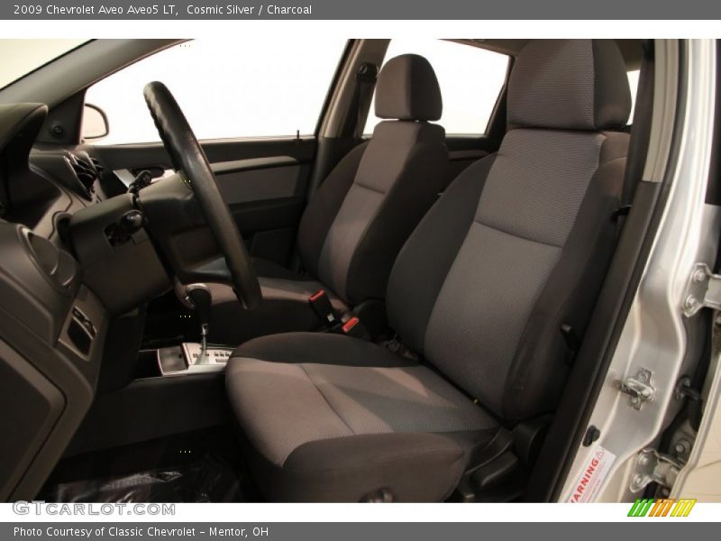 Cosmic Silver / Charcoal 2009 Chevrolet Aveo Aveo5 LT
