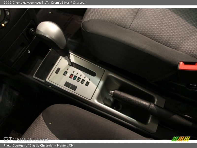 Cosmic Silver / Charcoal 2009 Chevrolet Aveo Aveo5 LT