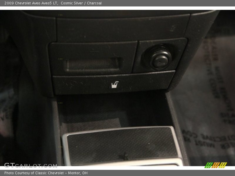 Cosmic Silver / Charcoal 2009 Chevrolet Aveo Aveo5 LT