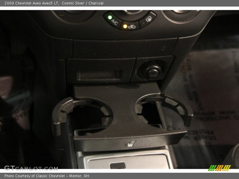 Cosmic Silver / Charcoal 2009 Chevrolet Aveo Aveo5 LT
