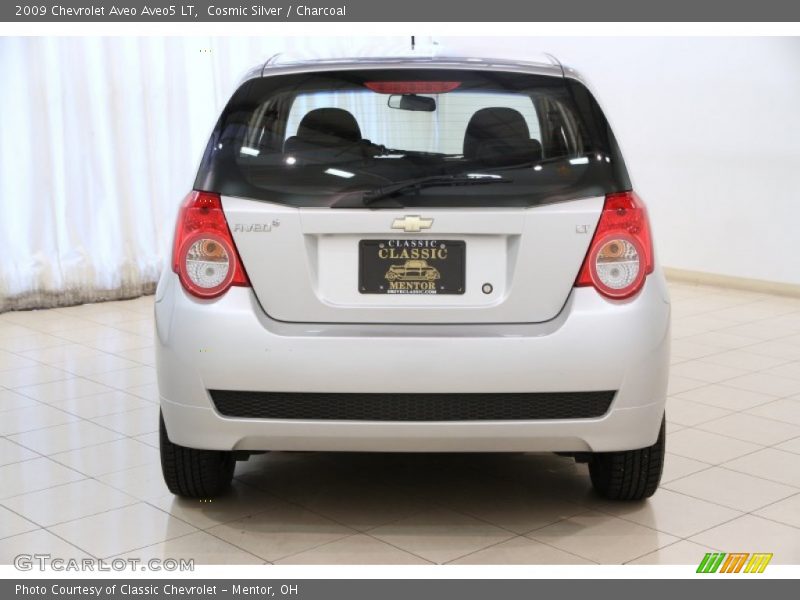 Cosmic Silver / Charcoal 2009 Chevrolet Aveo Aveo5 LT