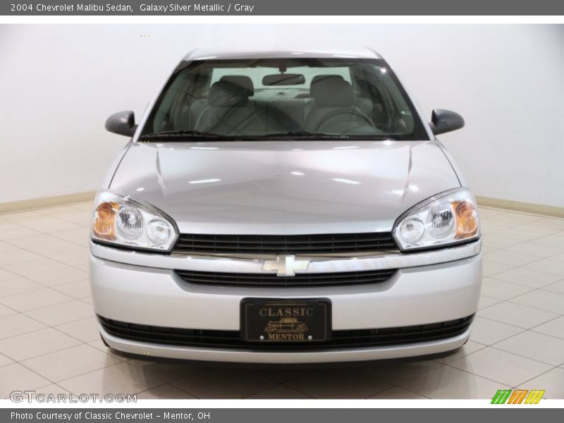 Galaxy Silver Metallic / Gray 2004 Chevrolet Malibu Sedan