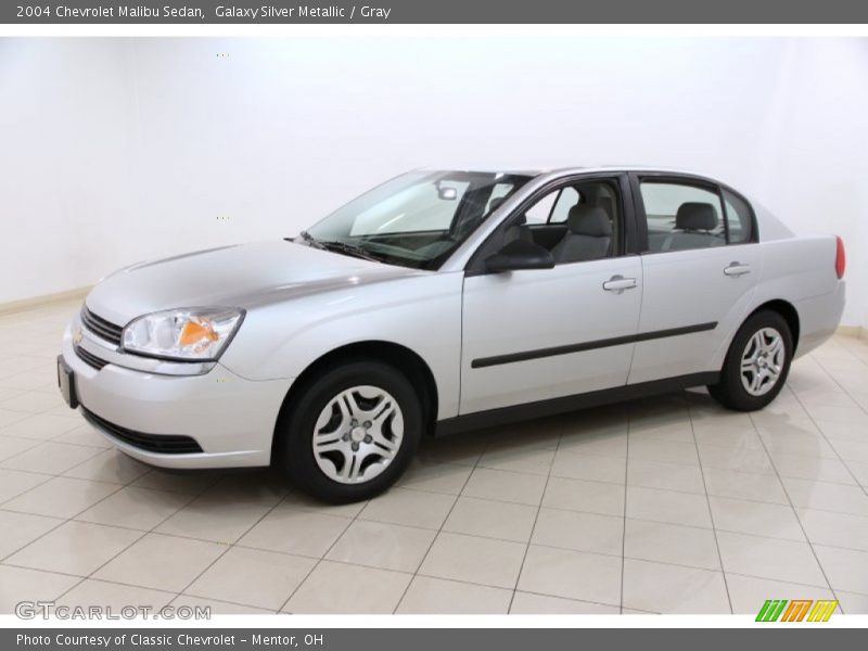 Galaxy Silver Metallic / Gray 2004 Chevrolet Malibu Sedan