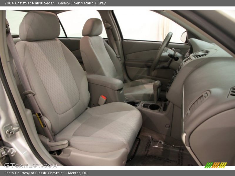 Galaxy Silver Metallic / Gray 2004 Chevrolet Malibu Sedan