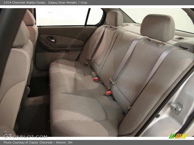Galaxy Silver Metallic / Gray 2004 Chevrolet Malibu Sedan
