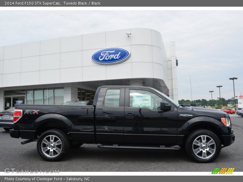  2014 F150 STX SuperCab Tuxedo Black