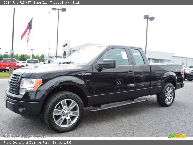 Tuxedo Black / Black 2014 Ford F150 STX SuperCab