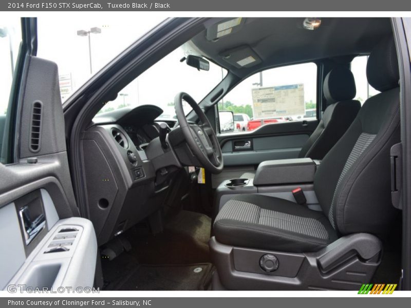 Tuxedo Black / Black 2014 Ford F150 STX SuperCab