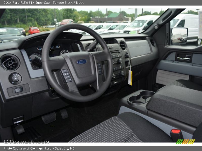 Tuxedo Black / Black 2014 Ford F150 STX SuperCab