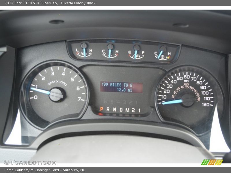 Tuxedo Black / Black 2014 Ford F150 STX SuperCab