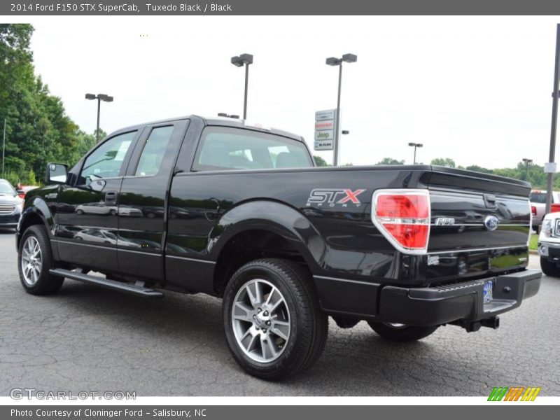 Tuxedo Black / Black 2014 Ford F150 STX SuperCab