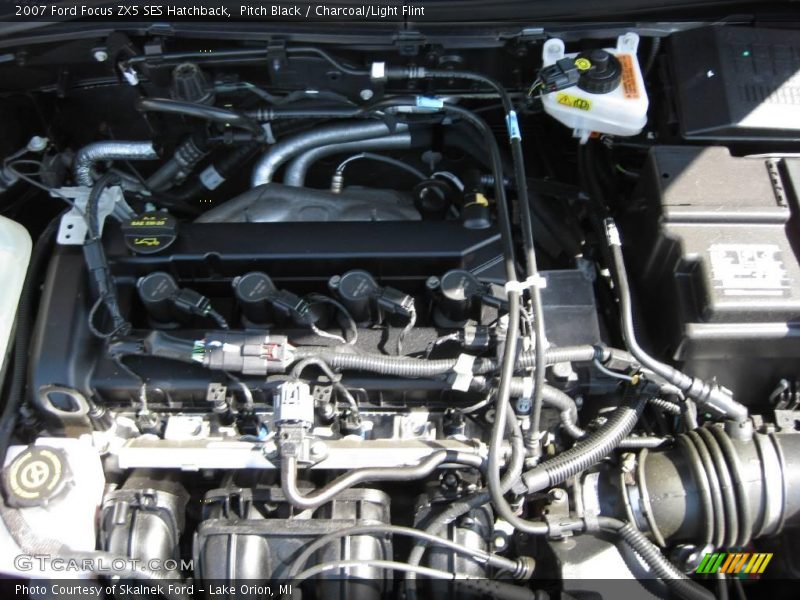 Pitch Black / Charcoal/Light Flint 2007 Ford Focus ZX5 SES Hatchback