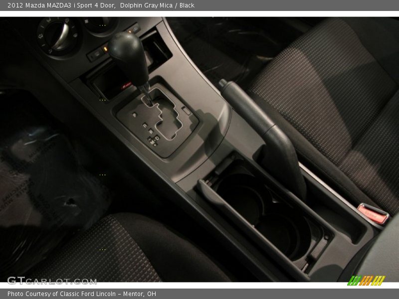 Dolphin Gray Mica / Black 2012 Mazda MAZDA3 i Sport 4 Door