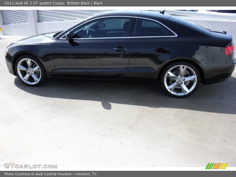 Brilliant Black / Black 2011 Audi A5 2.0T quattro Coupe