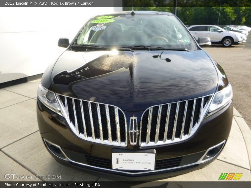 Kodiak Brown / Canyon 2013 Lincoln MKX AWD
