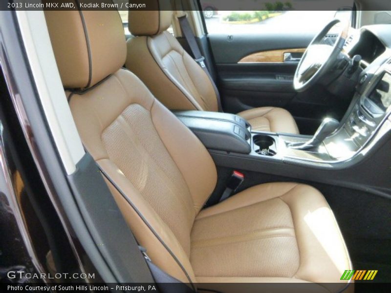 Kodiak Brown / Canyon 2013 Lincoln MKX AWD