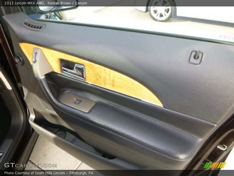Kodiak Brown / Canyon 2013 Lincoln MKX AWD