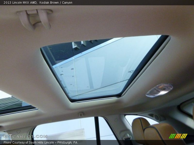Kodiak Brown / Canyon 2013 Lincoln MKX AWD